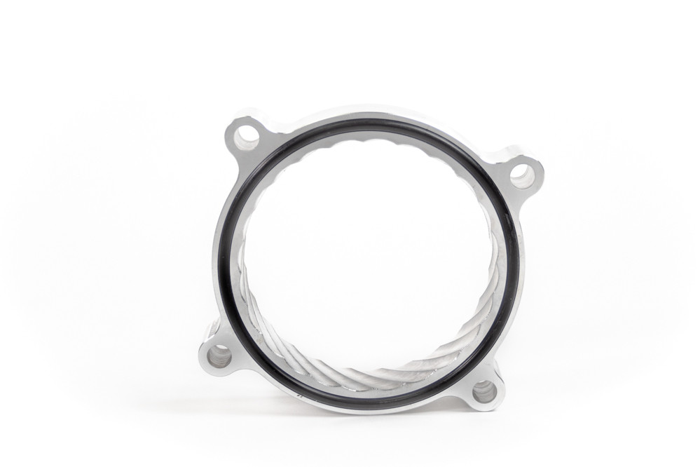 Steeda 555 3225 Mustang GT Coyote Billet Throttle Body Spacer (1124)